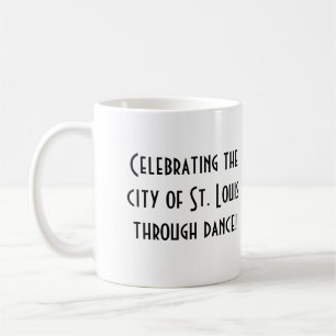 Caneca de café do teatro de dança de Stl