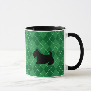 Caneca de Café do Terrier Escocês Presente