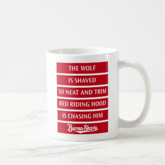 Caneca de café do tinir 1 do Burma-Shave