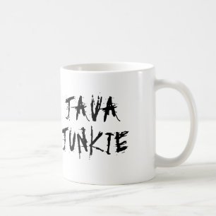 Caneca de café do toxicómano de Java