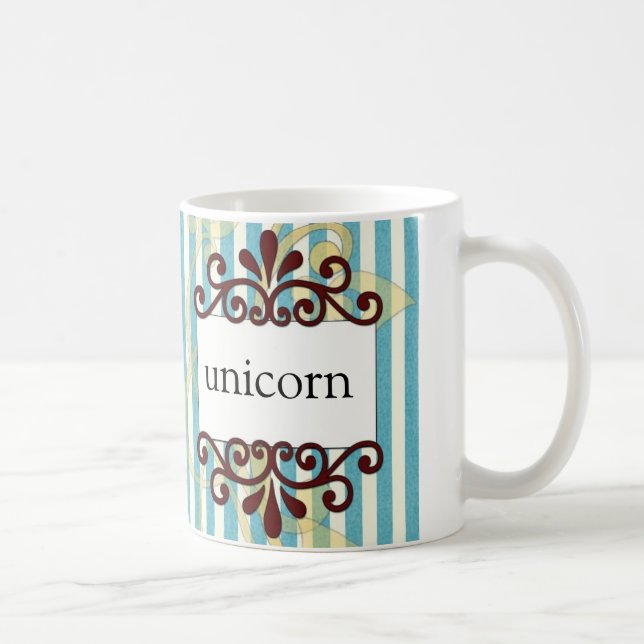 Caneca de café do unicórnio do compartimento de (Direita)