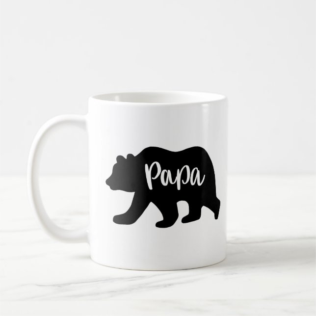 Caneca de café do urso da papá (Esquerda)