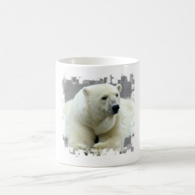 Caneca de café do urso polar (Centro)