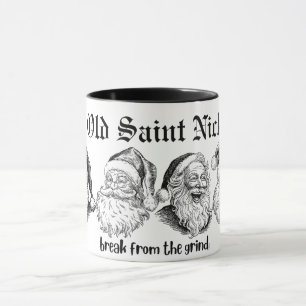 Caneca de Café do Velho Papai Noel