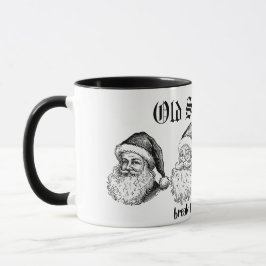 Caneca de Café do Velho Papai Noel