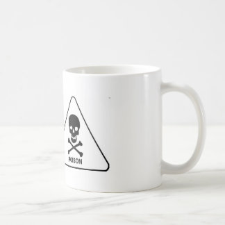Caneca de café do veneno