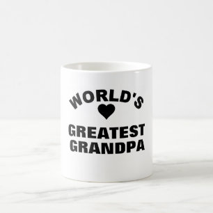 Caneca de café do vovô do mundo a grande