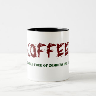 Caneca de café do zombi
