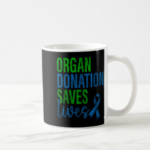 Caneca De Café Doação Mínima de Órgãos Salva Vidas Nacional
