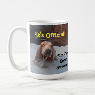 Caneca De Café Doador de Neve de Caça-Cama