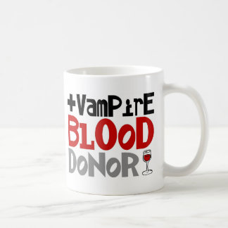 Caneca De Café Doador de sangue do vampiro