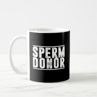 Caneca De Café Doador Engraçado de Esperma Sperm Bank Piada de Fe
