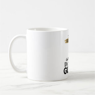 Caneca De Café Doberman Brilho Amante de Cão Engraçado Design Vin