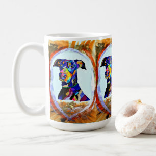 Caneca De Café Doberman Love Mug