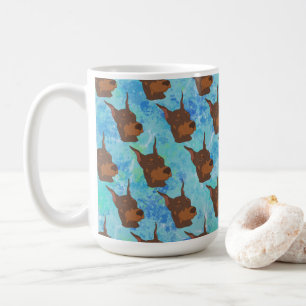 Caneca De Café Doberman Pinscher