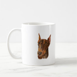 Caneca De Café Doberman Pinscher