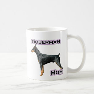 Caneca De Café Doberman Pinscher Mãe 4