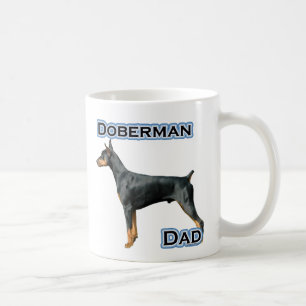 Caneca De Café Doberman Pinscher Pai 4