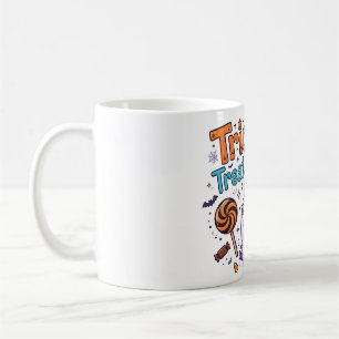 Caneca De Café Doca ou Trate a Si Mesmo Funny Halloween