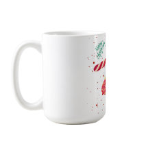 Doce Bastão de Doces e Enfeites de Natal.