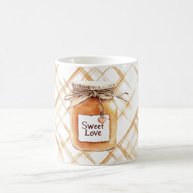 Caneca De Café Doce Caramelo de Amor (Centro)