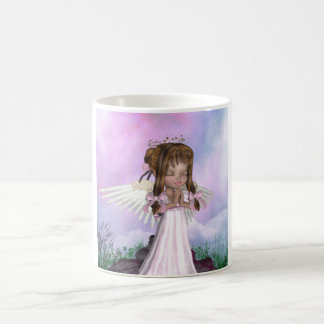 Caneca de café doce do anjo