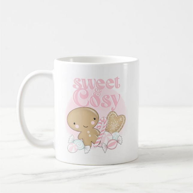 Caneca De Café Doce e Cozy (Esquerda)