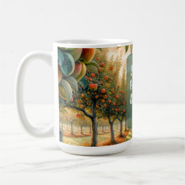 Caneca De Café Doce e Maçãs Para Sempre |