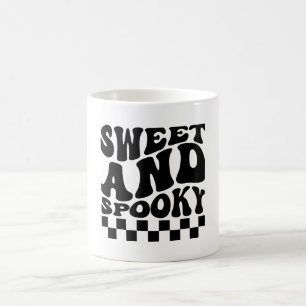 Caneca De Café Doce e Spooky