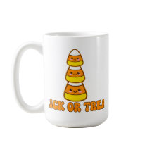 Doce ou Travessura Candy Corn  - Hall Kawaii Fofo