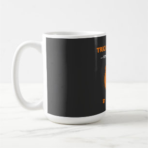 Caneca De Café Doce ou Travessura Principalmente Doces Dia das Br