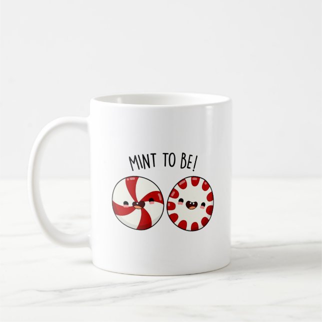 Caneca De Café Doce Punção de Doce Hortelã Para Ser Engraçado (Esquerda)