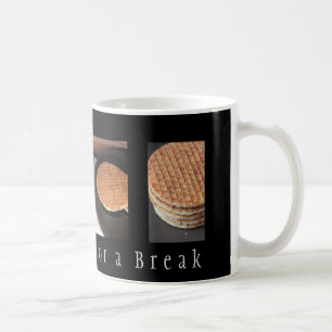 Caneca De Café Doce Stroopwafel Piano Mug — Presente para Pai