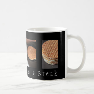 Caneca De Café Doce Stroopwafel Piano Mug — Presente para Pai