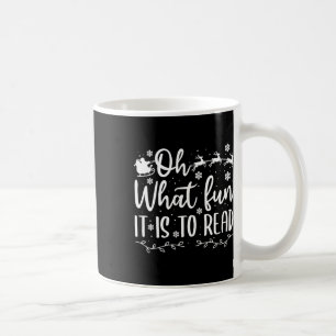 Caneca De Café Docente natal que divertiu uma leitura
