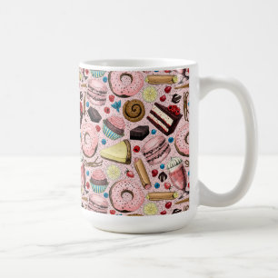 Caneca De Café Doces a rosa