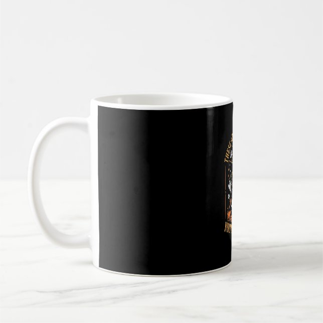 Caneca De Café Doces Engraçados de Halloween Projeto de Casa Asso (Esquerda)