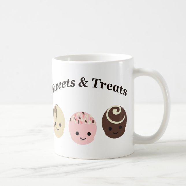 Caneca De Café Doces & Guloseimas! Chocolates (Direita)