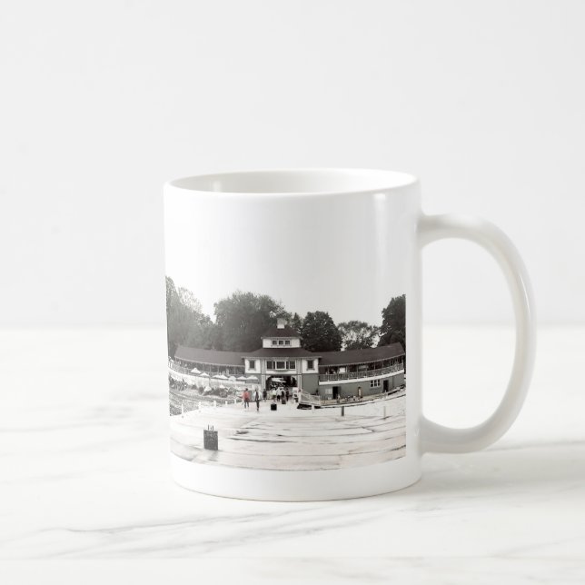 Caneca De Café Dock View Lakeside Chautauqua, Ohio  (Direita)