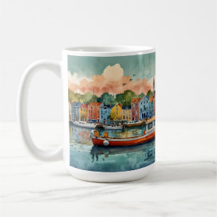 Caneca De Café Docking Boats Coffee Mug