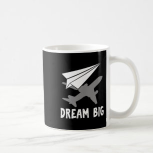 Caneca De Café Documento de Sonho de Engenheiro Aeroespacial Pilo