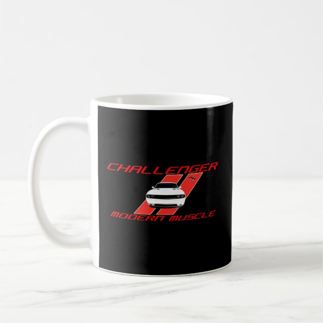 Caneca De Café Dodge Challenger Rt Músculo Moderno (Esquerda)