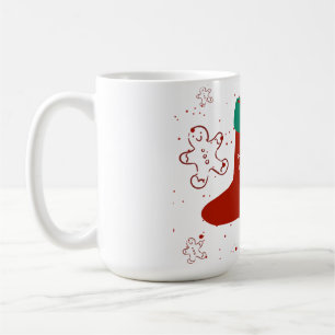 Caneca De Café Dodo Craft Studio Meia de Natal Fofo Festa de Nata