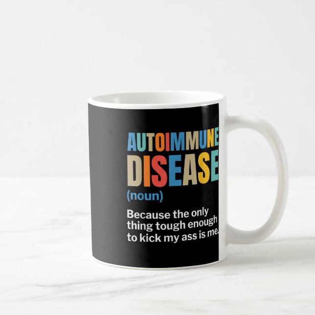 Caneca De Café Doença Autoimune Sensibilização Autoimune Il Crôni (Direita)