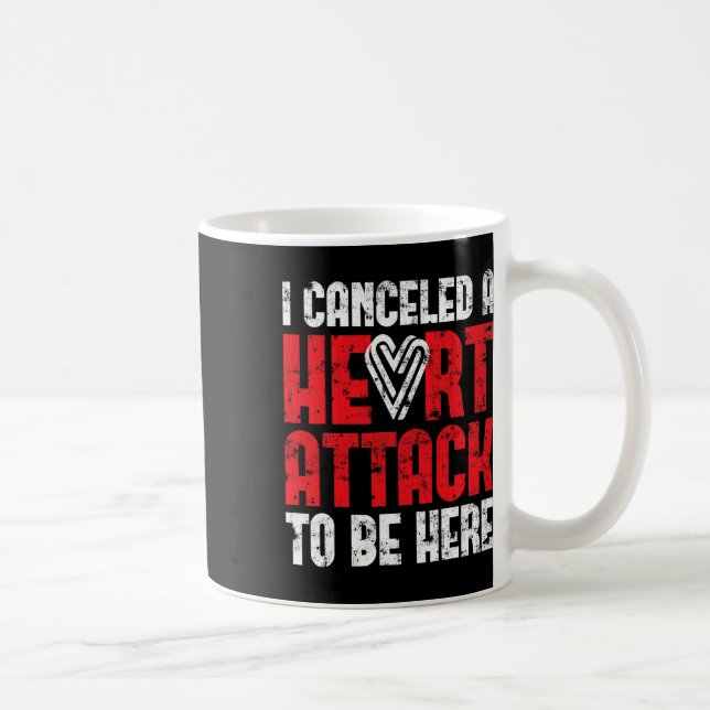 Caneca De Café Doença Cardíaca de Ataque Cardíaco (Direita)