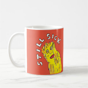 Caneca De Café Doença crônica ainda doente Consciência da doença 