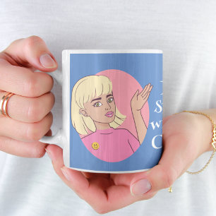 Caneca De Café Doença crônica e condições ocultas de ioga