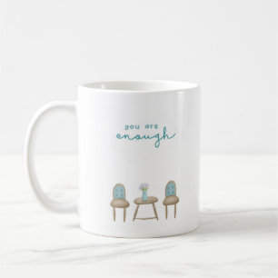 Caneca De Café Doença Gentil Estética Pastel Suave Romântico