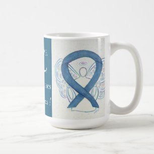 Caneca De Café Doenças Raras Sensibilização Fita Angel Custom 