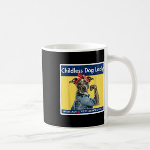 Caneca De Café Dog Ladies Kamala Harris 2024 Presidente